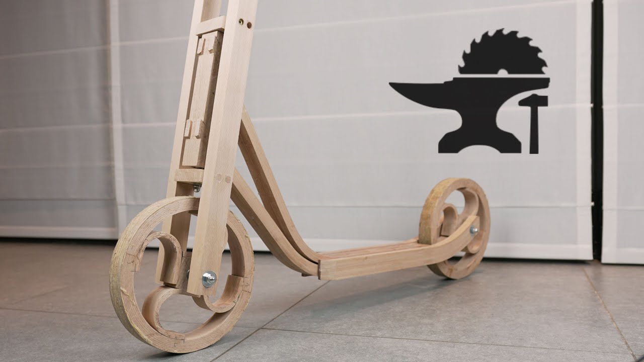 FABRIQUER UNE TROTTINETTE EN BOIS! (Partie 1/3)