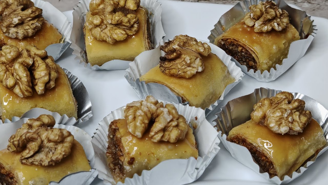 بقلاوة مختلفة عن المعتاد 😍 شكل جديد وطعم يهبل 