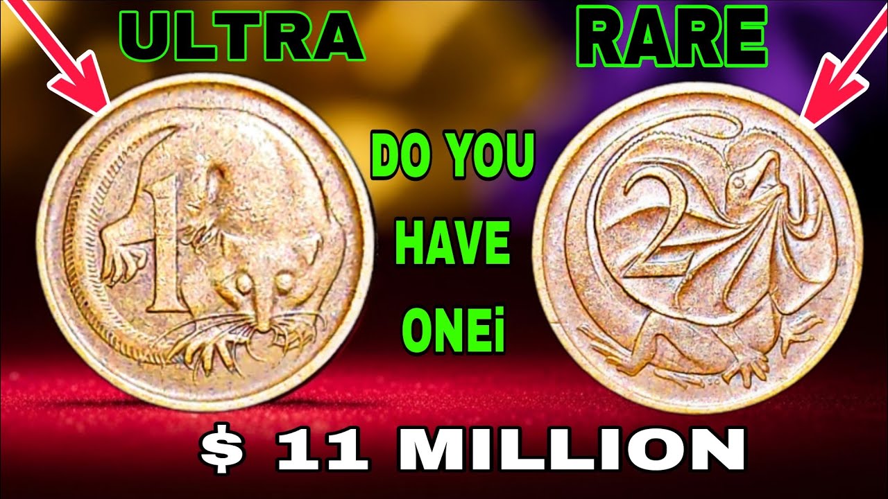 Top 10 Ultra Rare Australian 1 & 2 Cent Coins Worth Over $99,000 Rare Coin Riches