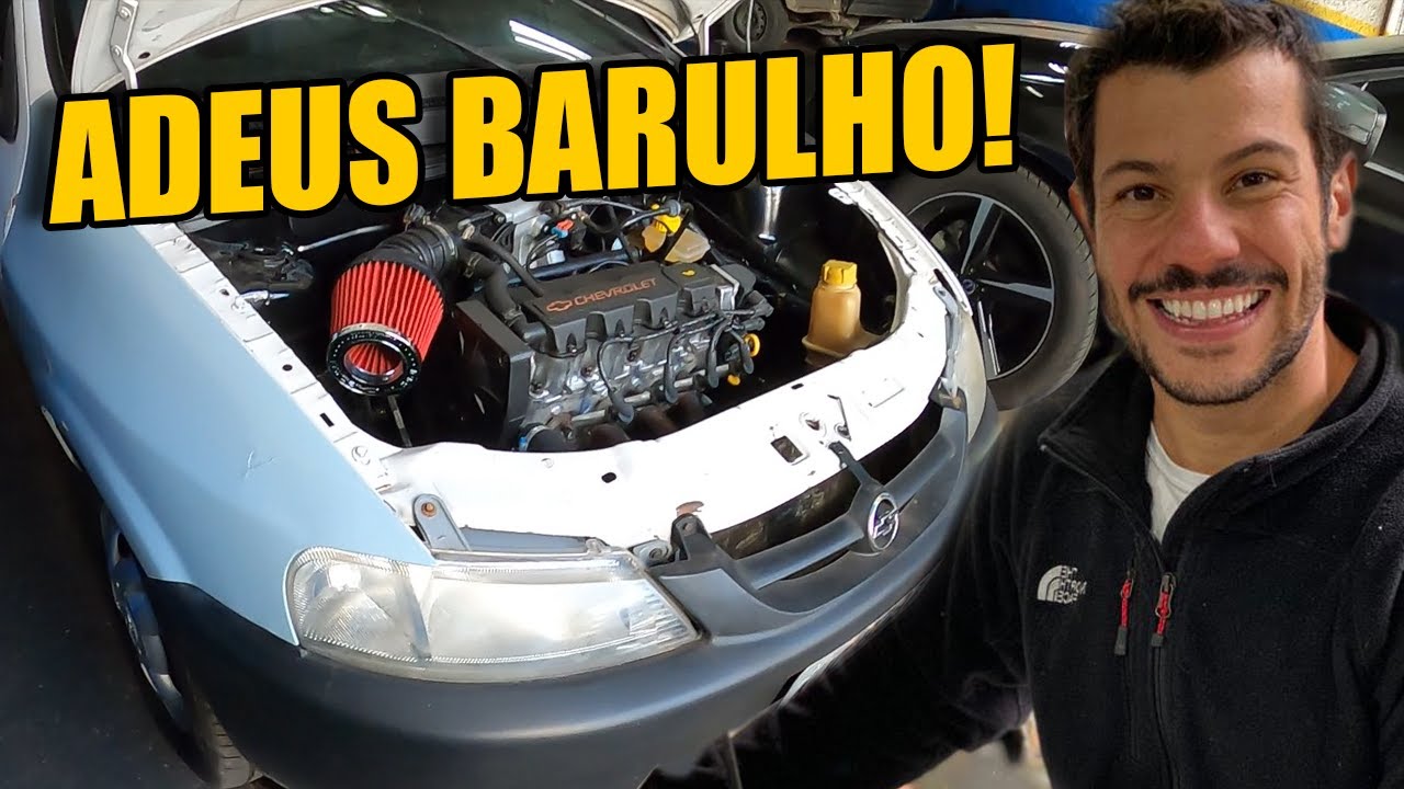CELTINHA PURO LUXO!! 😎 VAMOS FAZER O ESCAPAMENTO COMPLETO NO GIBA!!