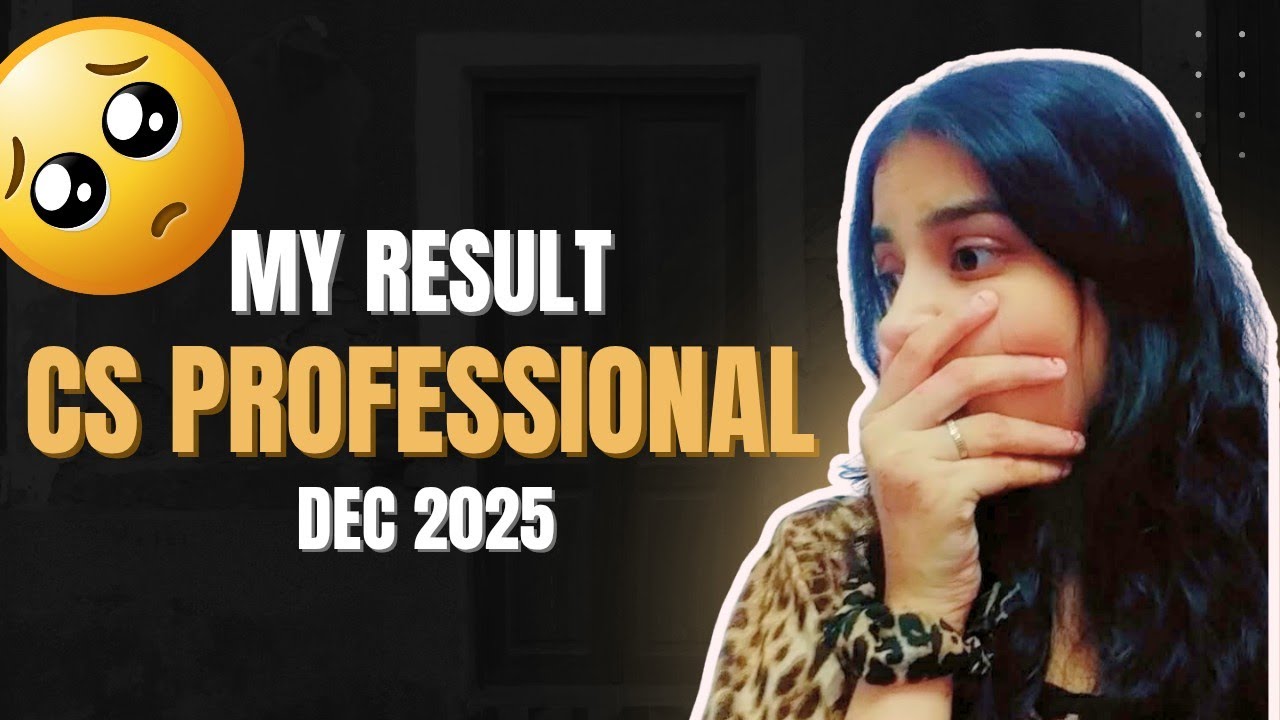 CS professional result dec 2025🥺 #icsi #csaspirant #cs #dec2025result #2026 #result