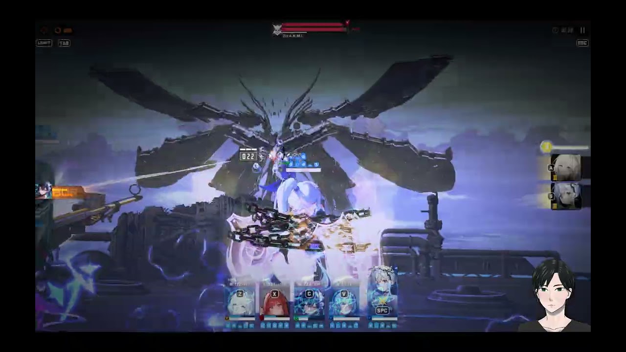 Nikke: Chapter 41-25 Hard Mode Second Mid-Boss Fight