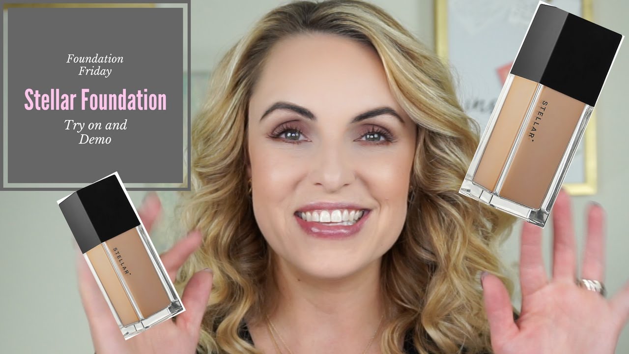 Stellar Foundation Review & Demo || Just like skin foundation - Elle Leary Artistry