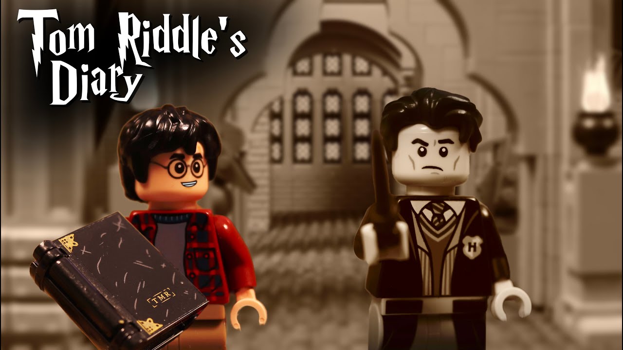 LEGO Harry Potter - Tom Riddle’s Diary in 3 minutes (stop-motion)