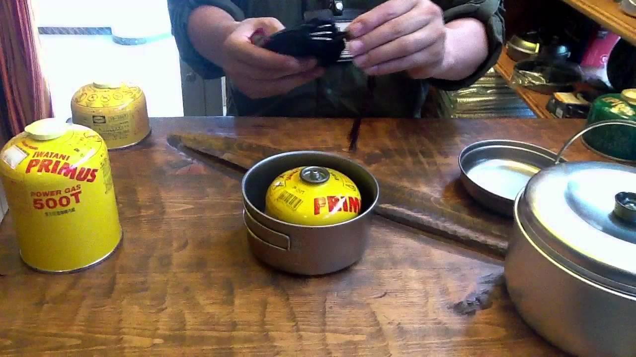 登山用 ガスバーナーについて