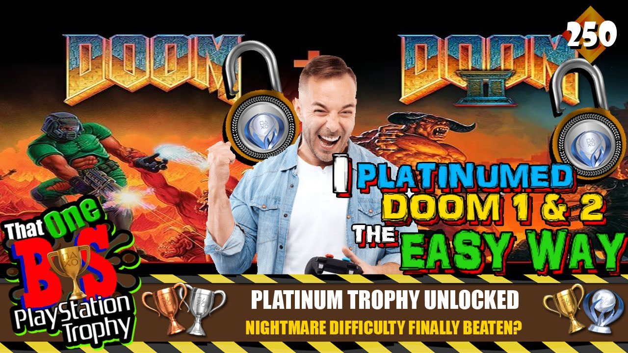 Платиновый трофей DOOM I и II легко открыть с помощью читов! Кошмарных различий больше нет. TOBPT...