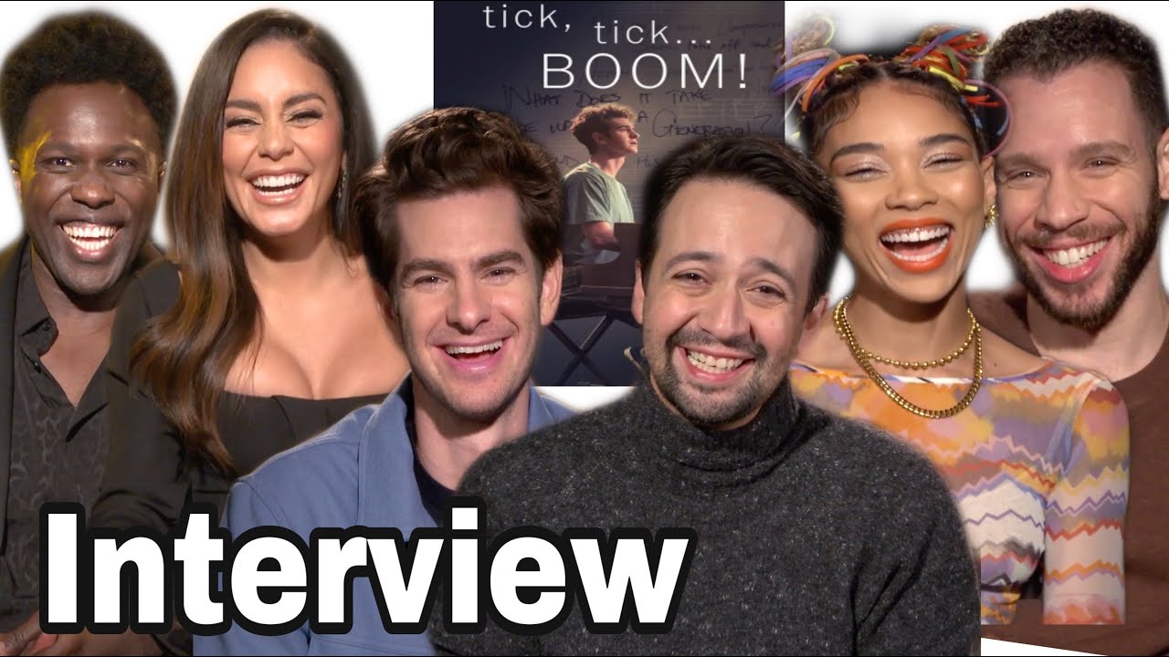 TICK, TICK...BOOM! CAST INTERVIEWS : LIN-MANUEL MIRANDA, ANDREW GARFIELD, ALEXANDRA SHIPP & MORE!