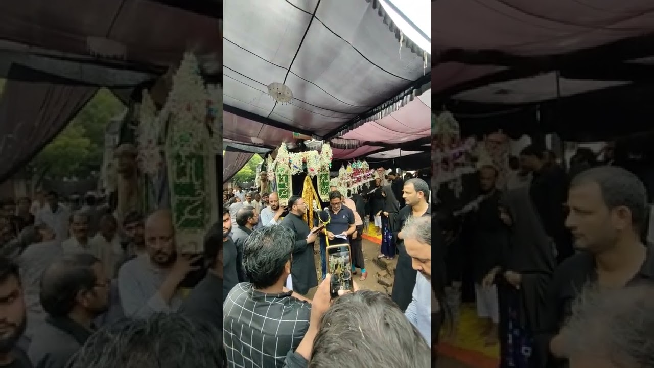 Juloos Chup Tazia (8 Rabi Awwal 1444 H) - 2022. #karbala #hussain