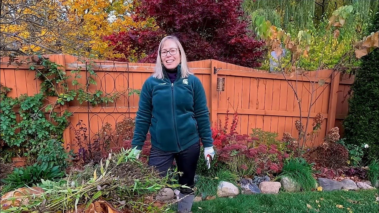 Fall Clean Up of Hostas and Phlox 🍁😍🍂// Suburban Oasis