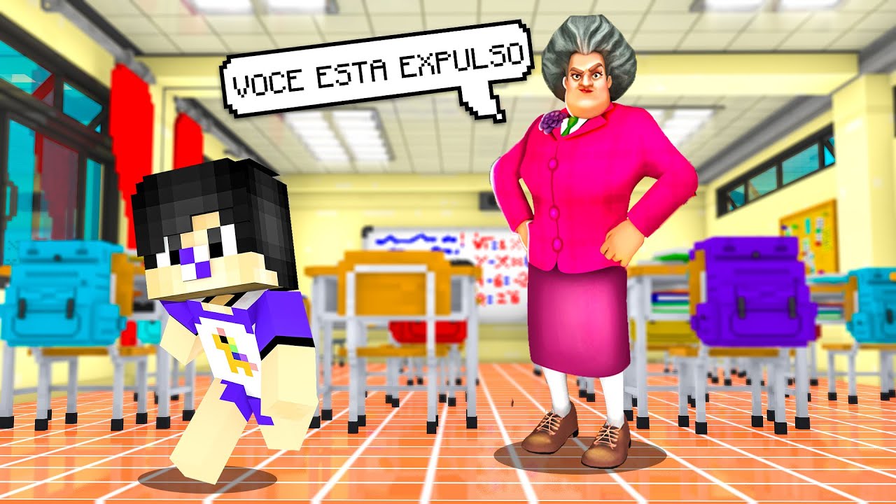 FUI EXPULSO DA ESCOLA - MINECRAFT