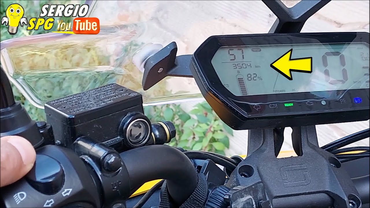 🛵SuperSoco CPX-Cambiar Display de Range a Trip y a RPM 🛵Change Display from Range to Trip and to RPM