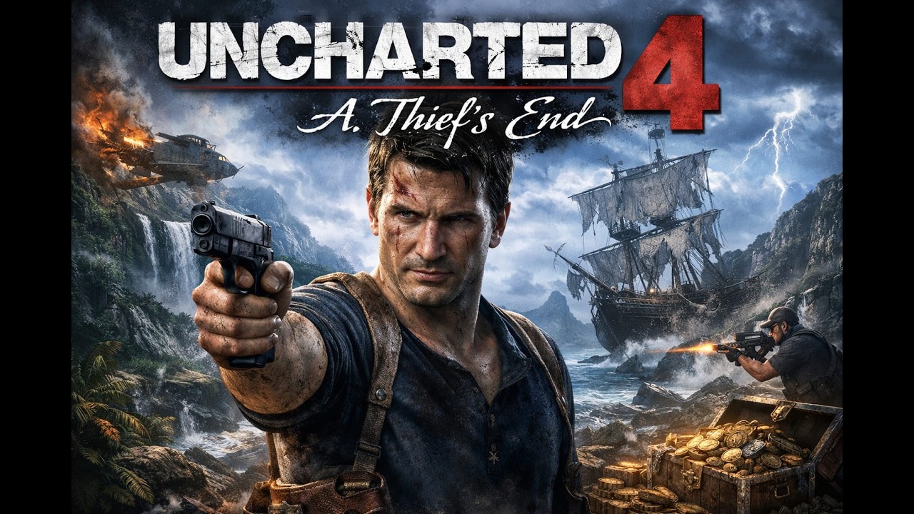 UNCHARTED 4 LIVE 🔥 Nathan Drake ka Dangerous Mission! #mihawkplays #shortsfeed #shortlive #ytshorts