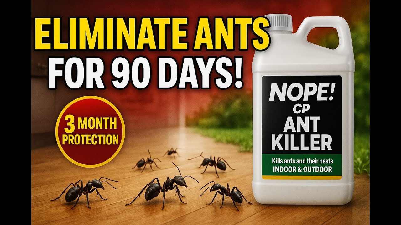 NOPE! CP Ant Killer Review 2025 &ndash; Best DIY Ant Spray for 90 Day Protection