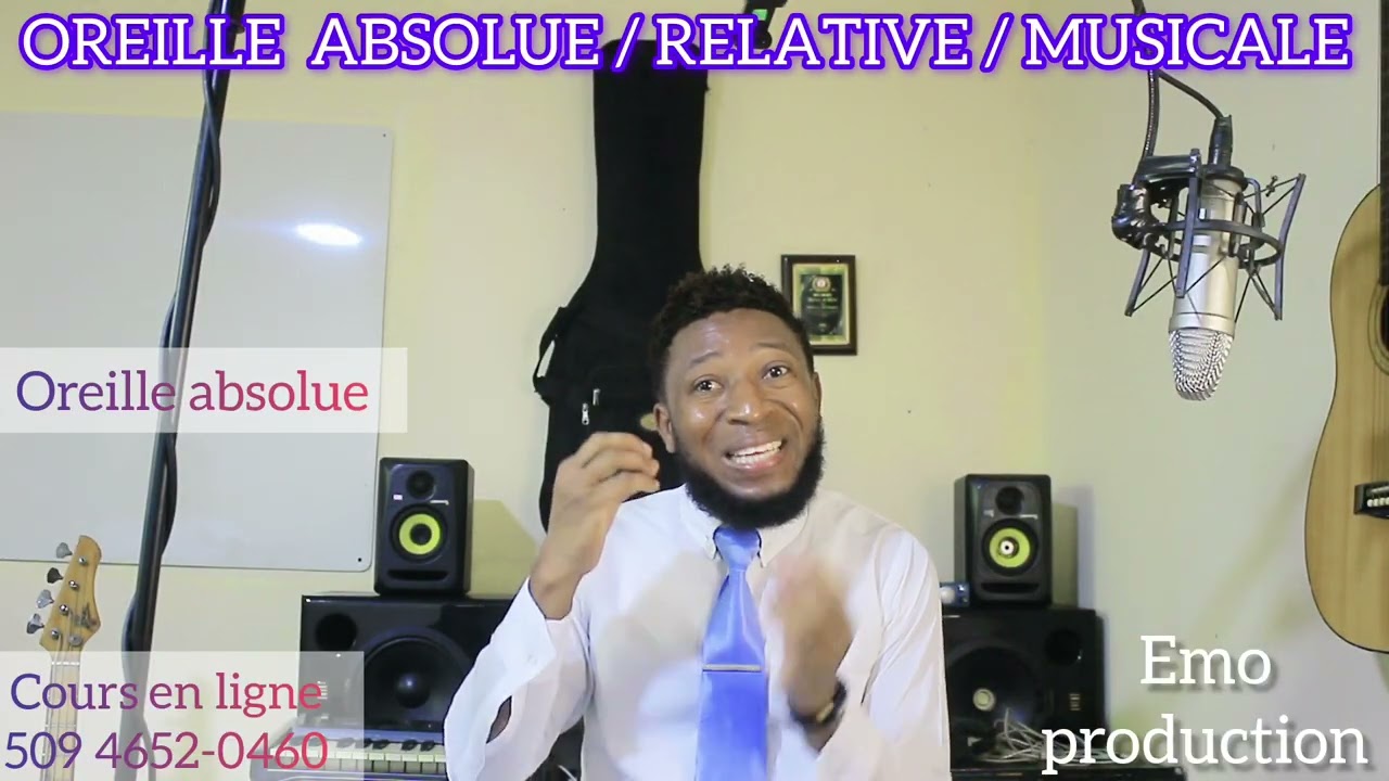OREILLE ABSOLUE VS RELATIVE VS MUSICALE.    #men remèd pou rezoud problèm zòrèy mizikal la 