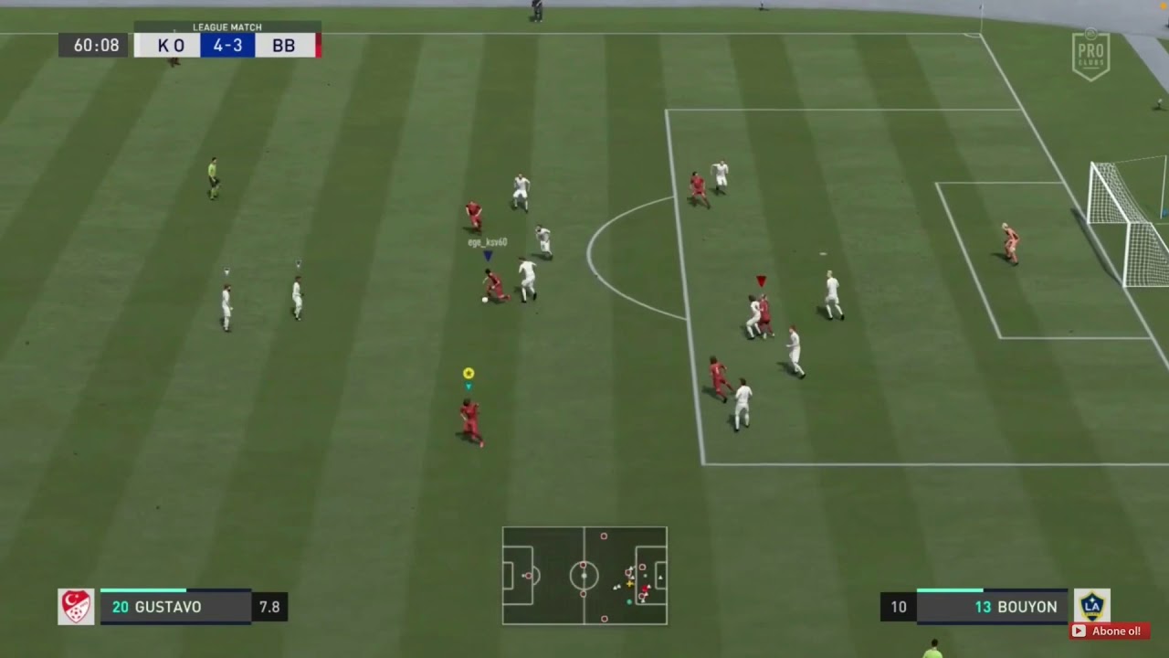 Fifa 21 - Luiz Gustavo Pro Clubs God Mode ON