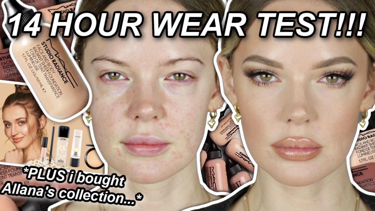 MAC FACE AND BODY RADIANCE FOUNDATION REVIEW *wear test on dry sensitive skin* // @ImMalloryBrooke