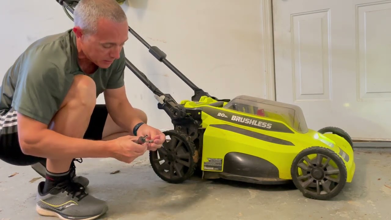 Let's keep a Ryobi 40v brushless mower from shutting off randomly!