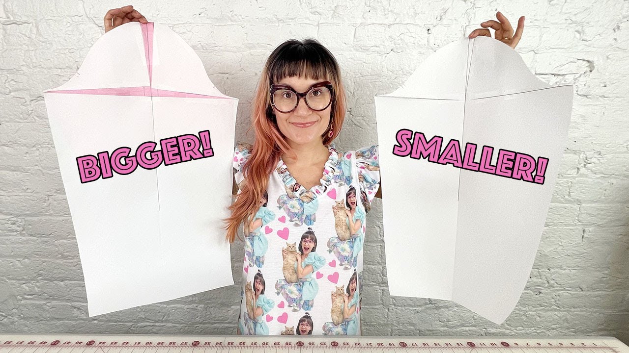 How To Adjust Sleeve Cap Ease Pattern Drafting Tutorial!