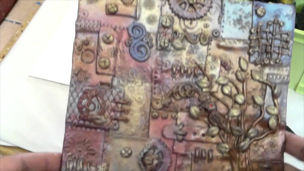 Polymer clay tile part II