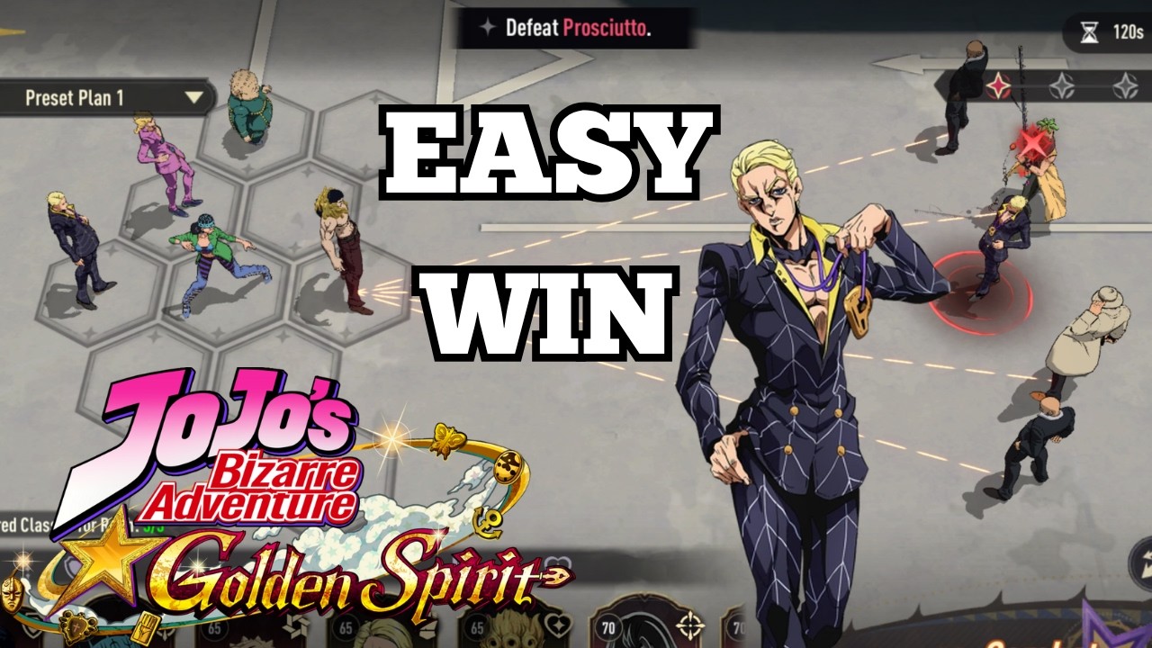 Как победить босса 13-го уровня: Прошутто | JoJo's Bizarre Adventure: Golden Spirit
