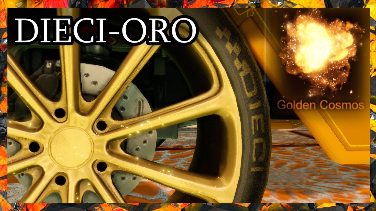 Dieci Oro, Golden Cosmos, Faded Cosmos, Est. 20XX, Legacy Items,  Chopper EG