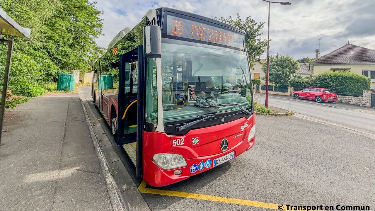 [KICKDOWN] MERCEDES CITARO C2 CNG/NGT ZF €6 - 🚏21 Destination Fussy/Pigny