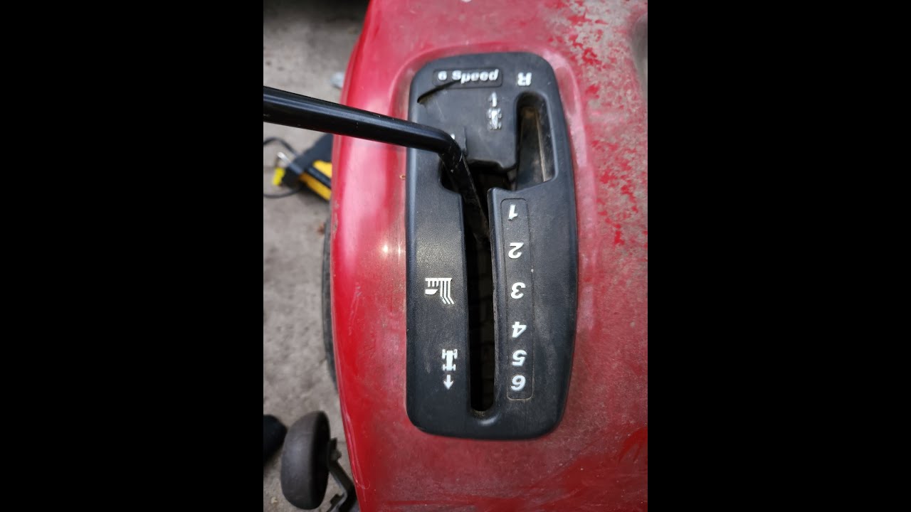 Craftsman Lawn Tractor - 6 Speed Reverse Fix