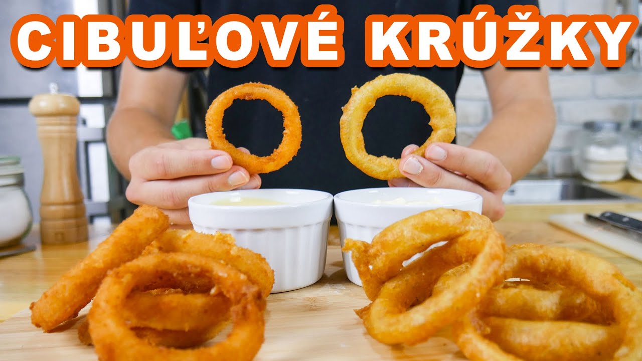 Cibuľové krúžky v pivnom cestíčku a v strúhanke | Viktor Nagy | recepty