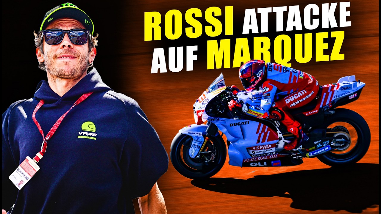 Rossi attackiert Marquez: Schmutzigster Fahrer der MotoGP-Geschichte! So reagiert Marquez