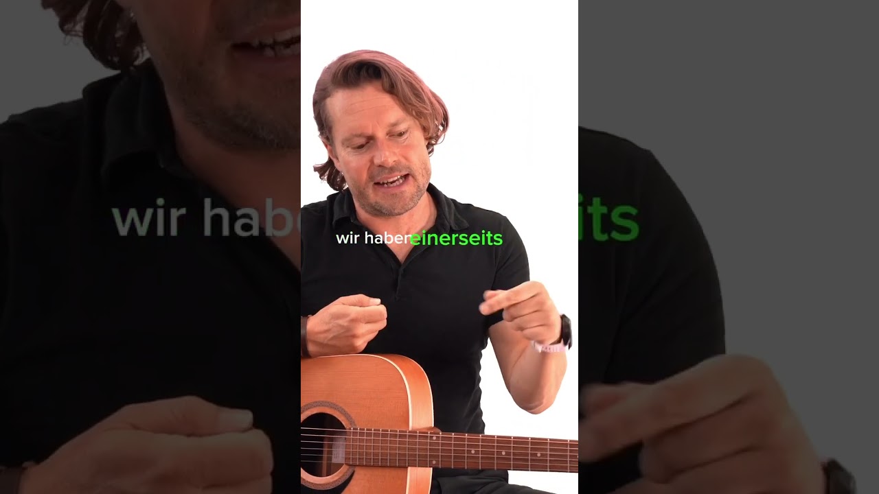 Warum A-Dur immer verstimmt klingt 🙄 #gitarrelernen #gitarrentutorial #gitarre