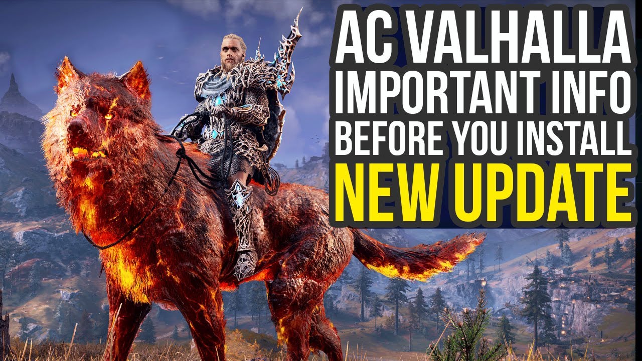 Assassin's Creed Valhalla Update - Important Things To Know Before You Download (AC Valhalla Update)