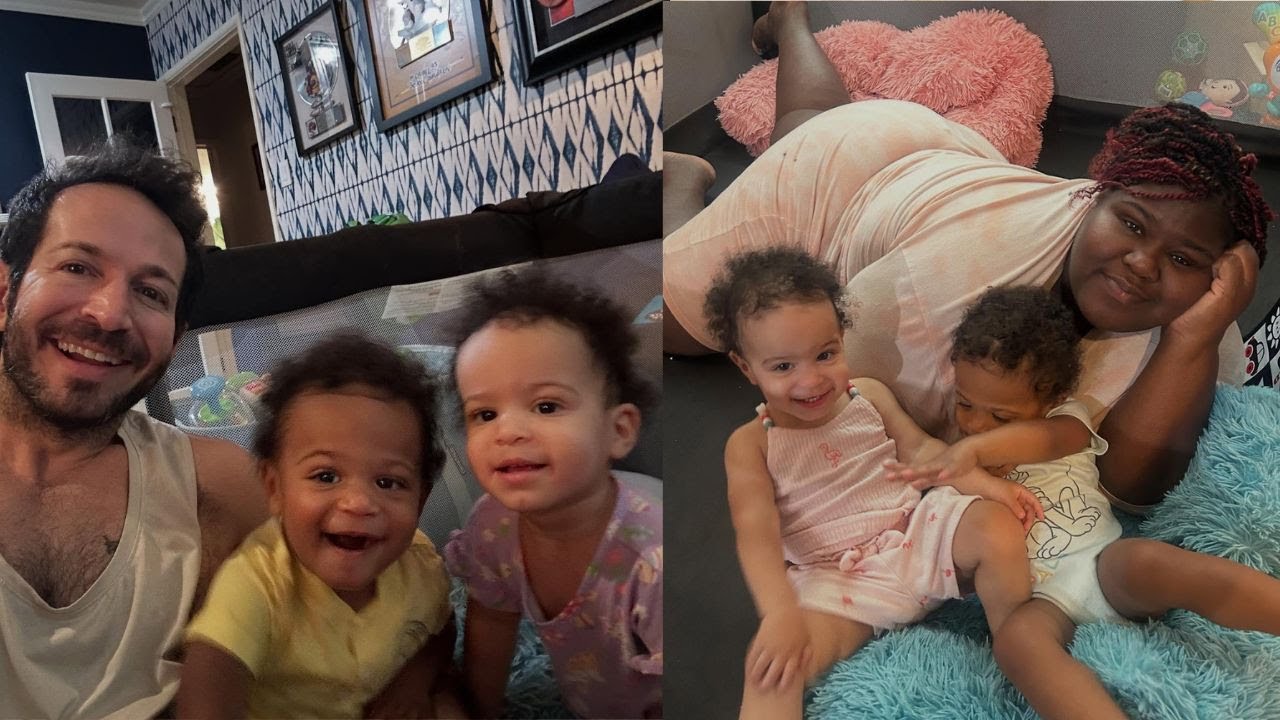 Brandon Frankel Shares Sweet Family Photos with Gabourey Sidibe & Their Adorable Twins