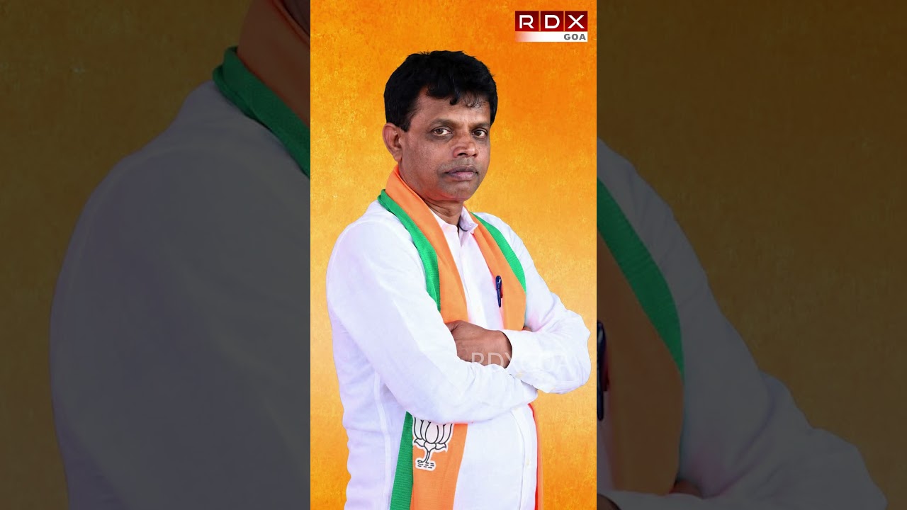 BJP ZP Member Narayan Mandrekar Passes Away Following Heart Attack #breakingnews #goanews