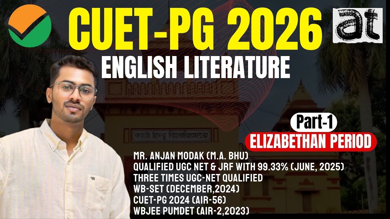 Elizabethan Period for CUET-PG 2026 | History, Features & Context (Part-1)