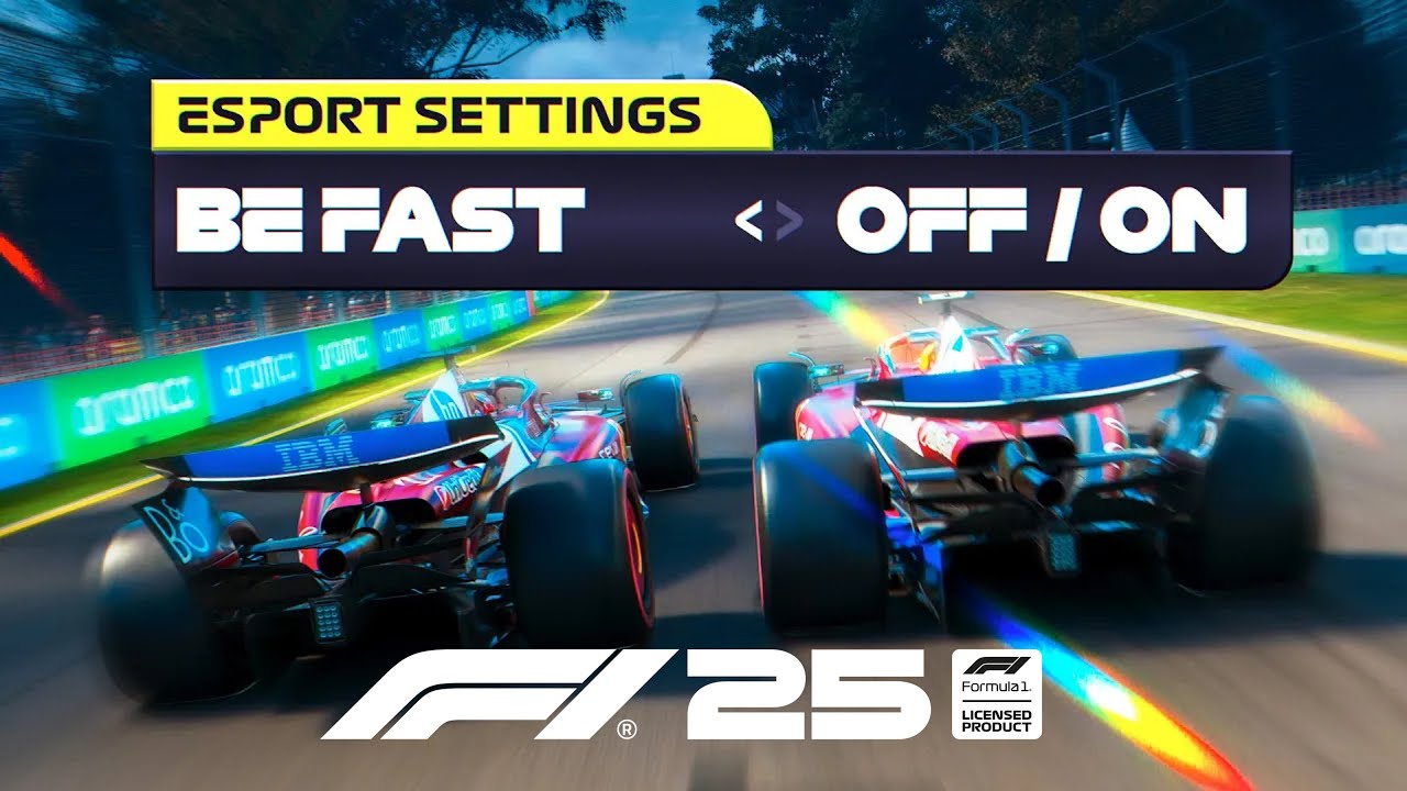 ЛУЧШИЕ НАСТРОЙКИ F1 25, ЧТОБЫ БЫСТРЕЕ БЫСТРЕЕ