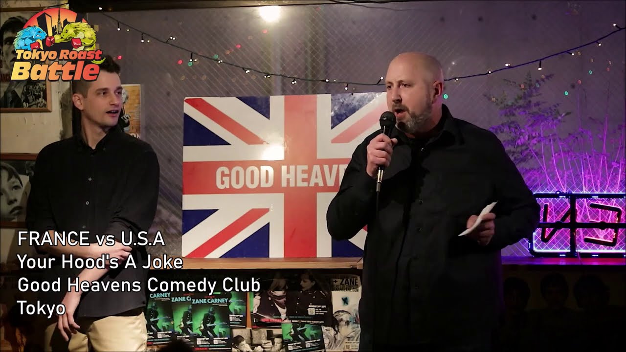 USA vs FRANCE - roast battle - stand up comedy
