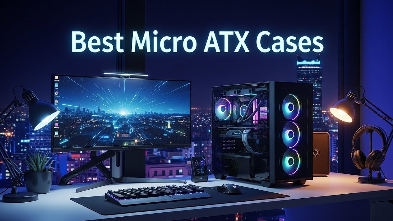 TOP 5 Best Micro ATX Cases “The ULTIMATE Micro ATX Case Guide — Don’t Build Without Watching!”