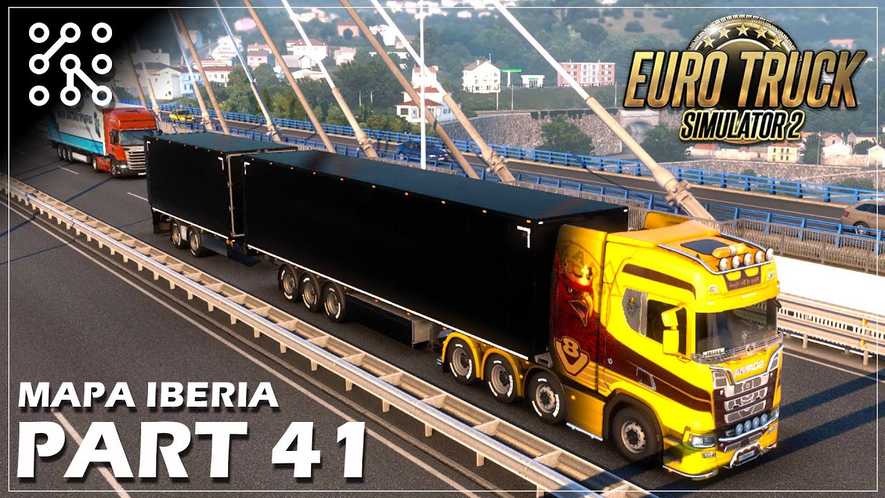 EURO TRUCK SIMULATOR 2 CZ | Cestou do La Coruna #41 | Lets play | Česky