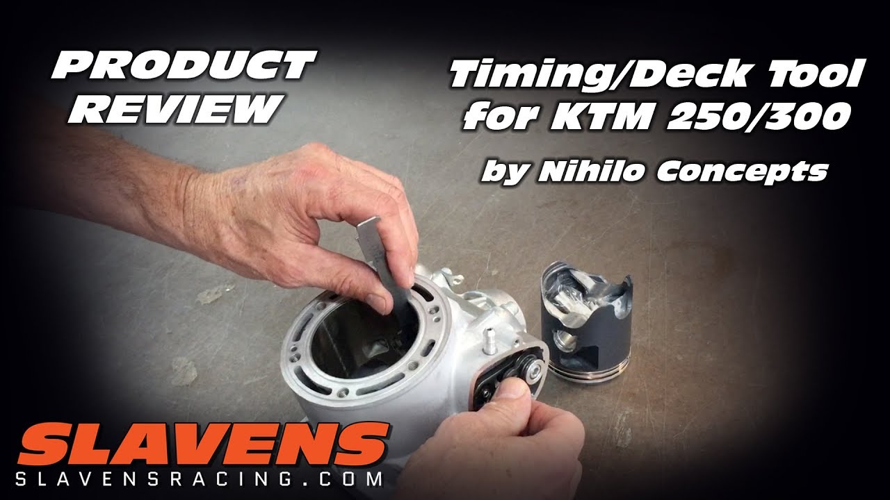 Product Review - Timing, Deck Height Tool for KTM 250_300