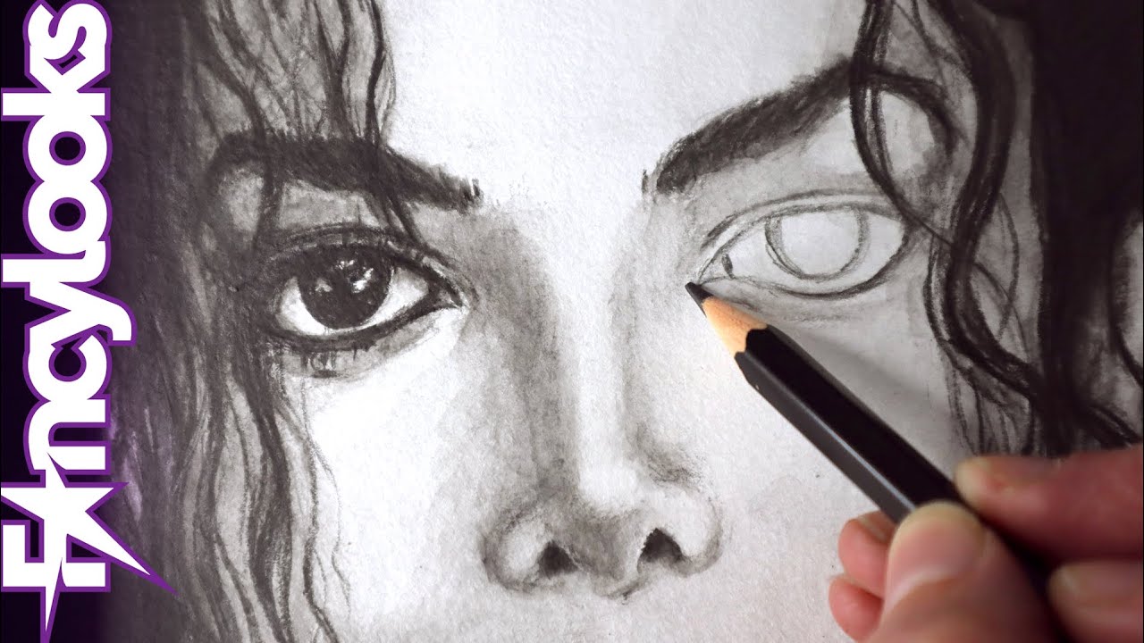 Domina el arte del retrato: dibujar a Michael Jackson con lápiz