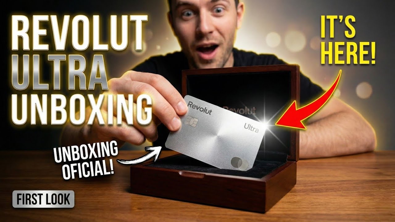 Revolut - Ultra Platinum Card Unboxing 