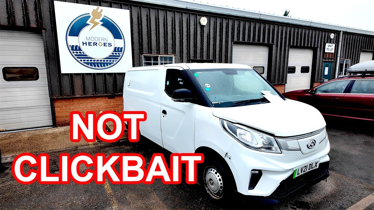 I bought the cheapest electric van IN THE WORLD