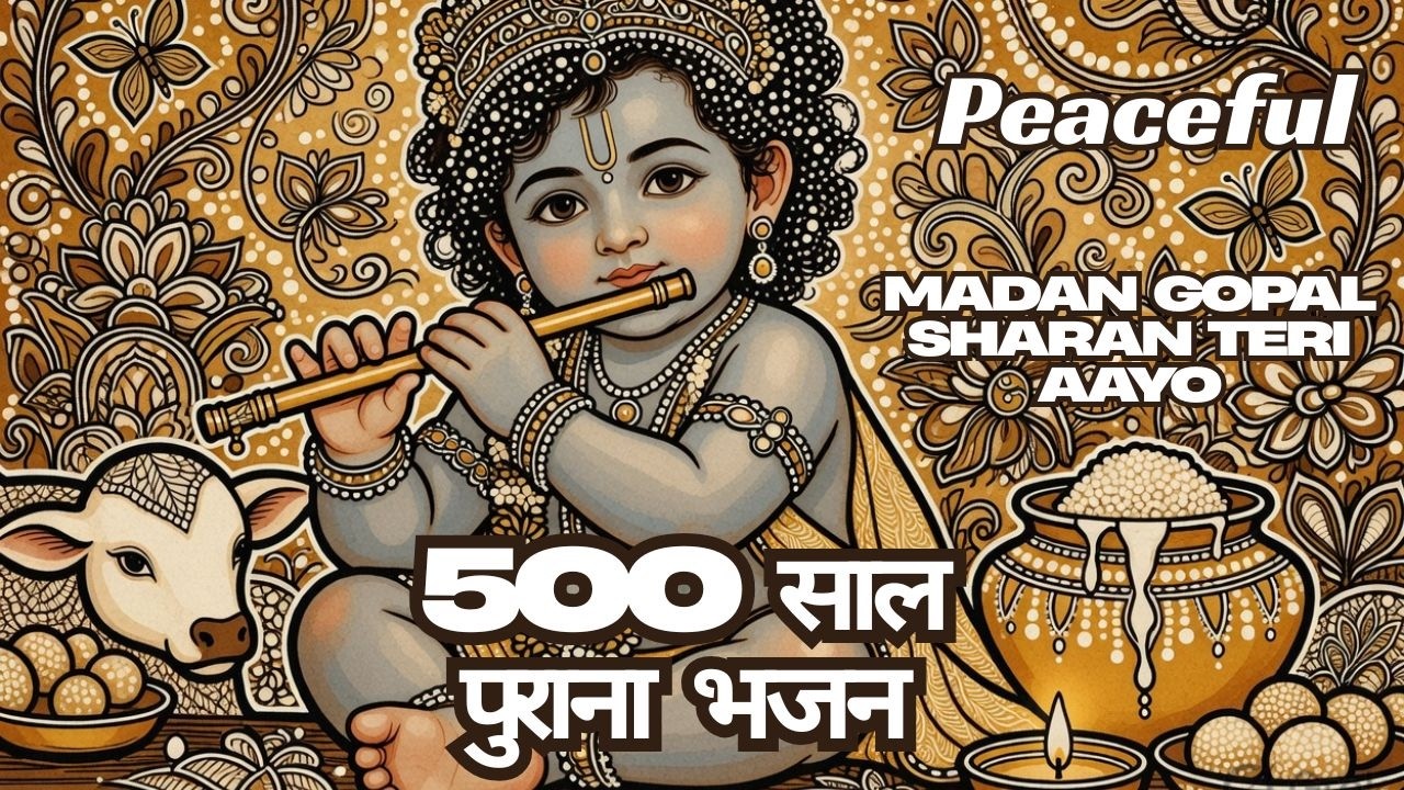 Krishna – Madan Gopal Sharan Teri Aayo | Devotional Bhajan | Sant Shri Bhatt Ji | Soul Sankirtan