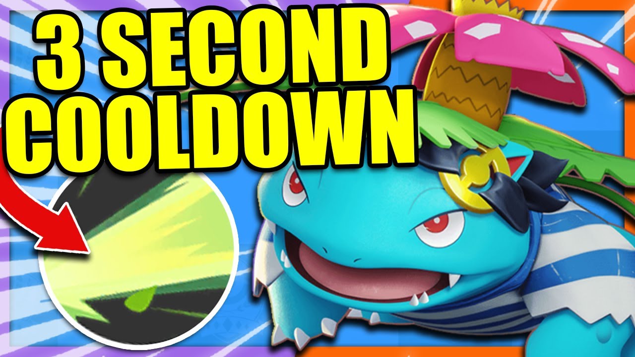 JUNGLE SOLAR BEAM VENUSAUR IS SECRETLY OVER POWERED ON THE NEW MAP | Pokemon Unite