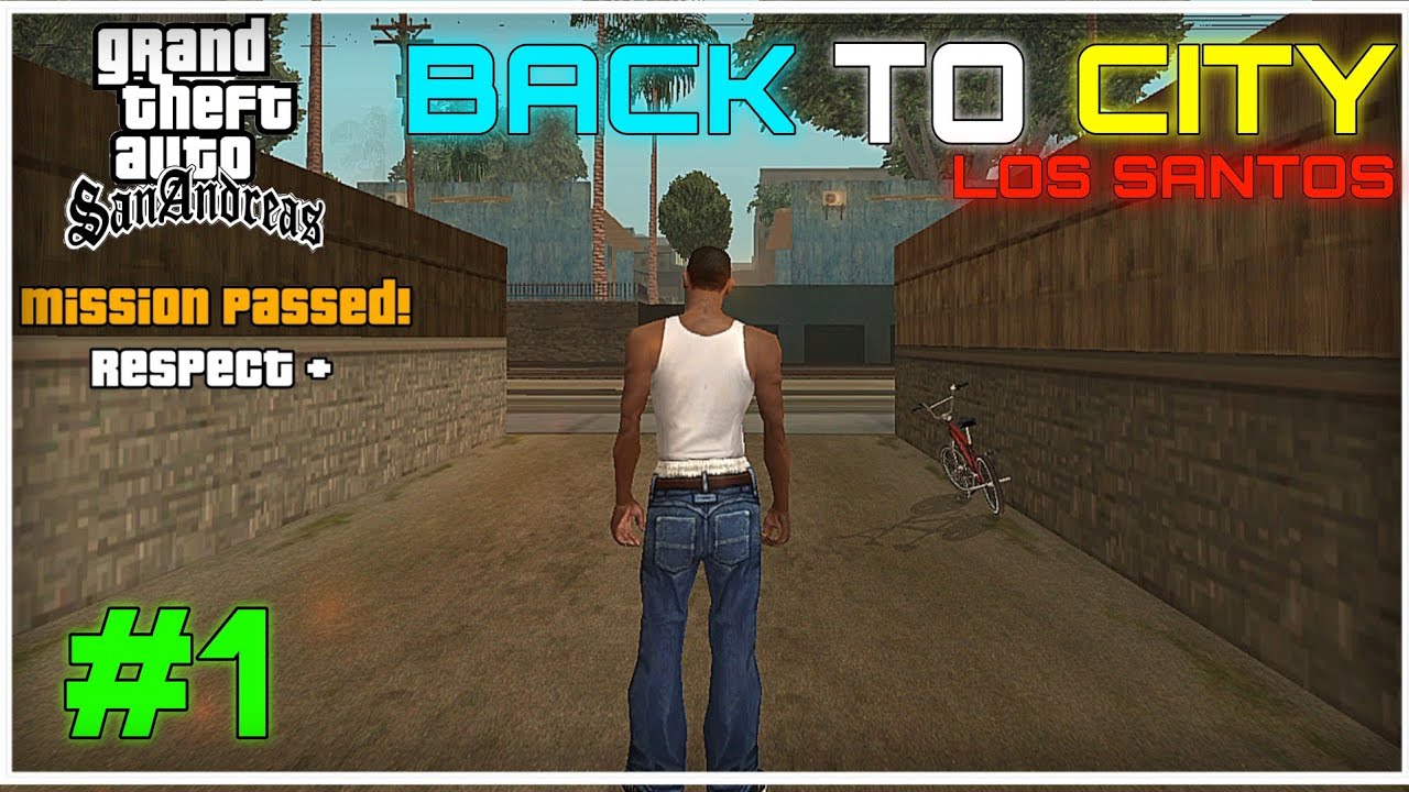 GTA SAN ANDREAS FIRST MISSION #1 | GTA SA | #trending #gaming 