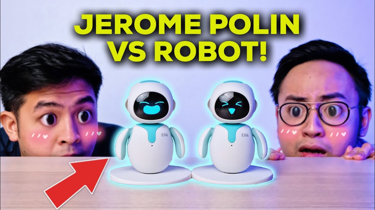 ADU PINTAR JEROME POLIN VS ROBOT2 GUE! SIAPA YANG LEBIH PINTAR MATEMATIKA YA?
