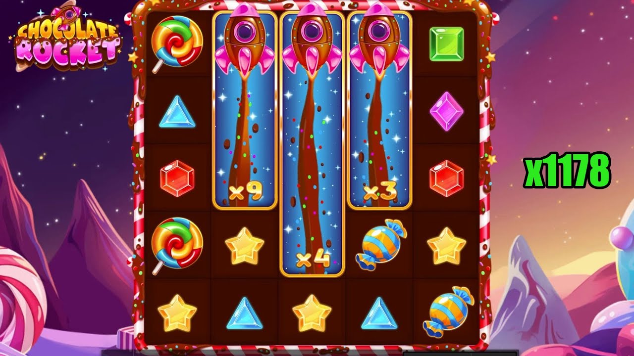 🎰 Chocolate Rocket Slot Bonus Game Big Win x1178 💰 Online Casino