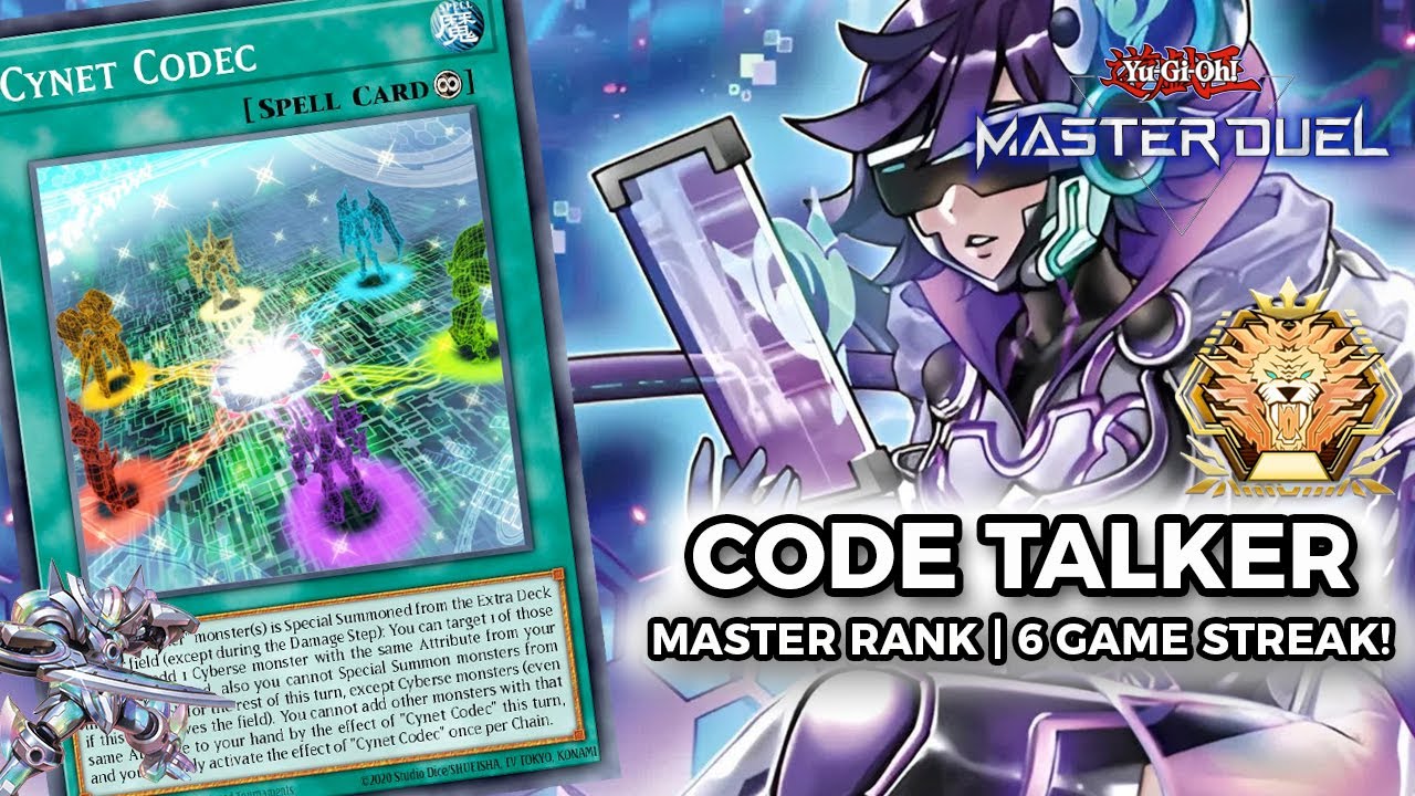 6-0 Streak! Code Talker (Diamond-Master) Season 50 - Yu-Gi-Oh! Master Duel