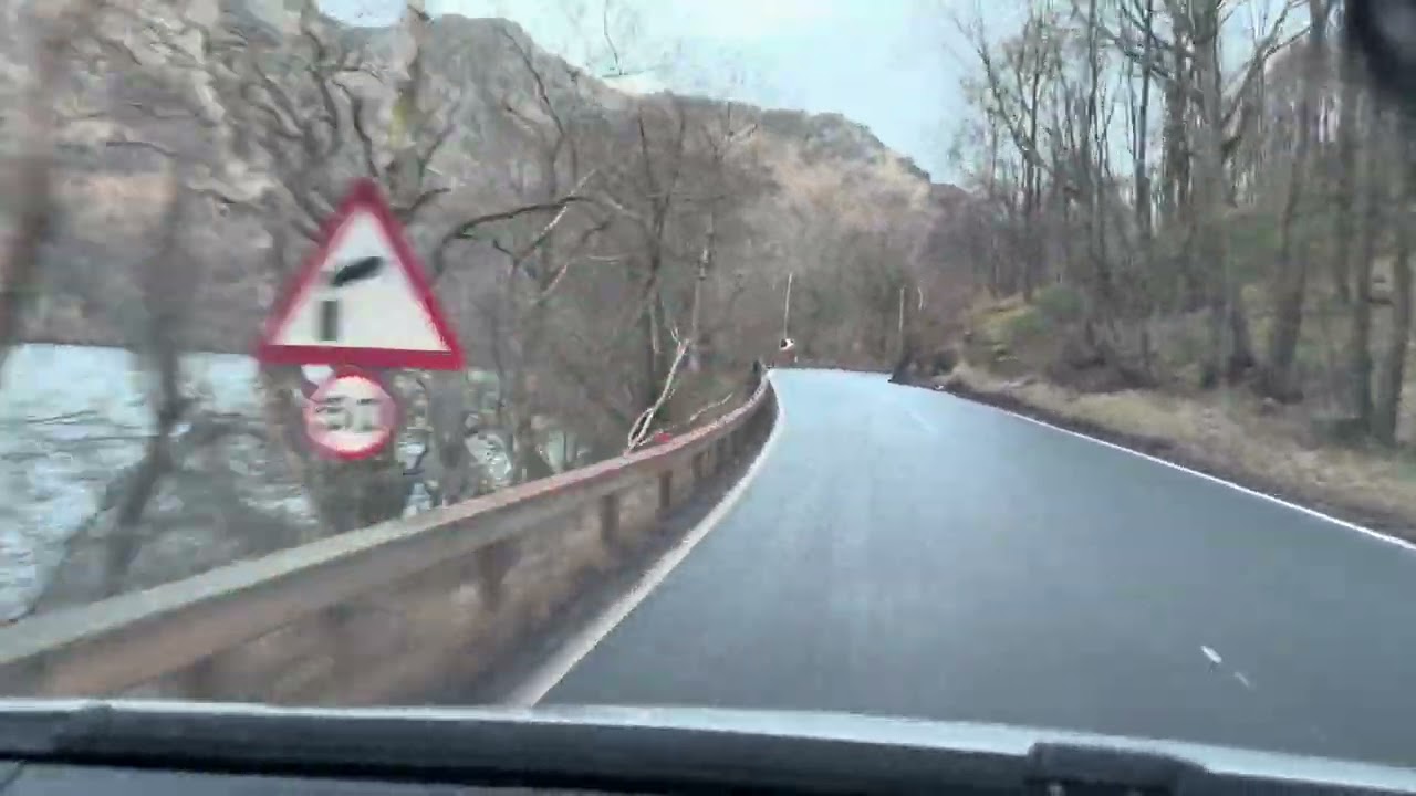 Loch Lomond Scotland Crianlarich to Tarbert passing Drovers Inn