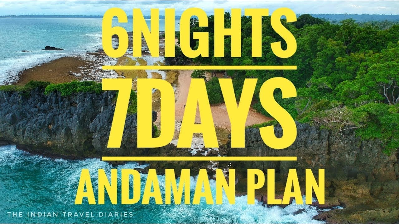 Andaman 6 Nights 7 days Plan | How to plan Andaman trip | Andaman itinerary | Andaman tour guide